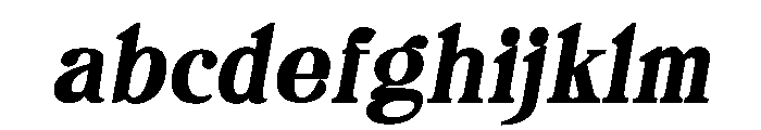 Camiron Grade SemExp Slant FONT