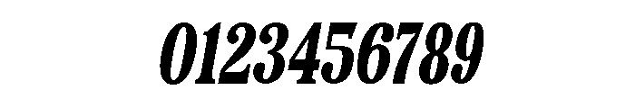 Camiron Grade SemiCond Slant Font OTHER CHARS
