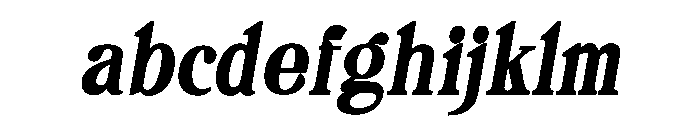 Camiron Grade Slant FONT