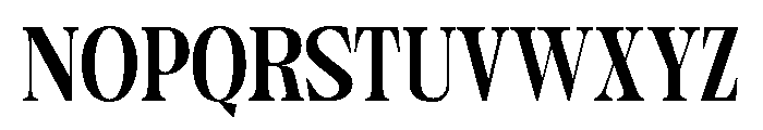 Camiron Regular Font UPPERCASE