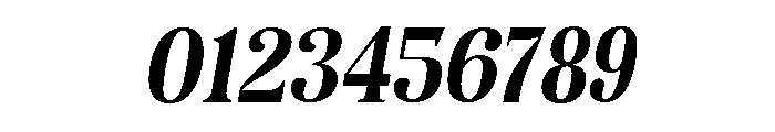 Camiron Semi Expanded Slant Font OTHER CHARS