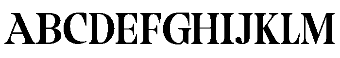 Camiron Semi Expanded Font UPPERCASE