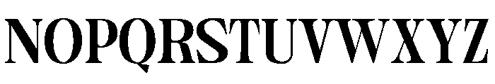 Camiron Semi Expanded Font UPPERCASE