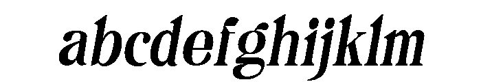 Camiron Slant FONT