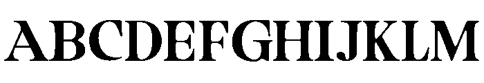 Camiron Soft Expanded Font UPPERCASE