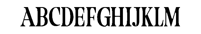 Camiron Soft Semi Condensed Font UPPERCASE