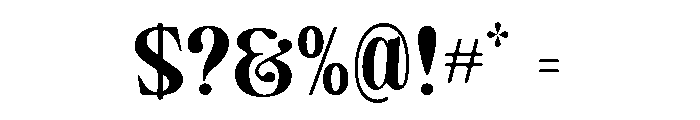 Camiron Soft Semi Expanded Font OTHER CHARS