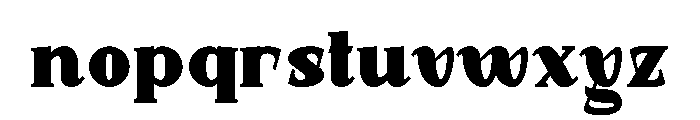 Camogli Font LOWERCASE