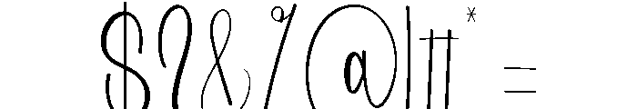 Camp Ground Font OTHER CHARS
