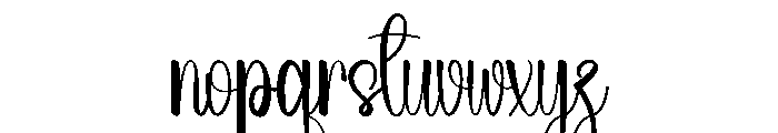 Camp Ground Font LOWERCASE