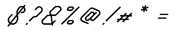 Campdell Font OTHER CHARS