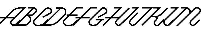 Campdell Font UPPERCASE