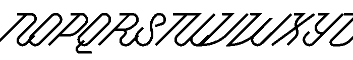 Campdell Font UPPERCASE