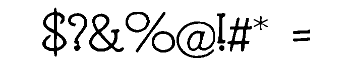Campfire_Tales Font OTHER CHARS
