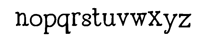Campfire_Tales Font LOWERCASE