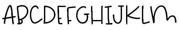 Camping 1 Font UPPERCASE