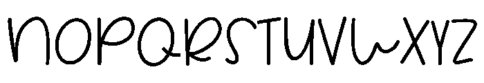 Camping 1 Font UPPERCASE