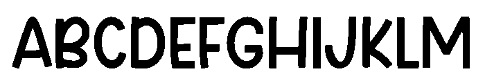 Camping Holiday Font UPPERCASE