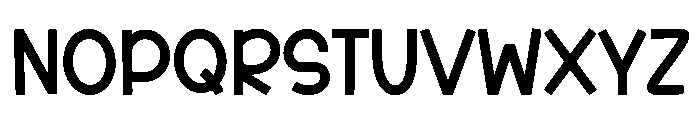 Camping Holiday Font UPPERCASE