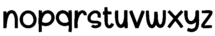 Camping Holiday Font LOWERCASE