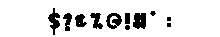 Camping Journey Font OTHER CHARS