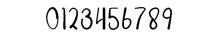 Camping Newyear Font OTHER CHARS