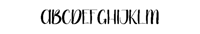 Camping Park Font UPPERCASE