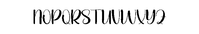 Camping Park Font LOWERCASE