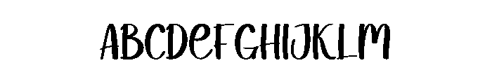 Camping Summer Font UPPERCASE