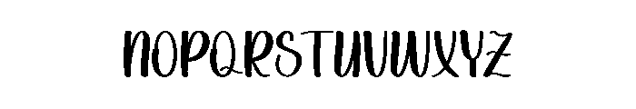 Camping Summer Font UPPERCASE