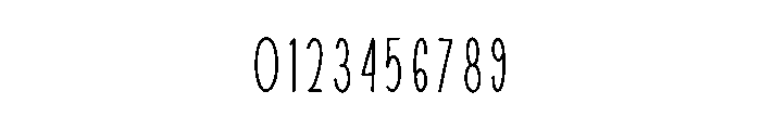 Camping Valentine Font OTHER CHARS