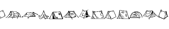 Camping tent FONT