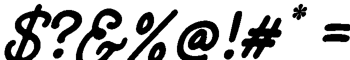 Campino Holiday Script Font OTHER CHARS