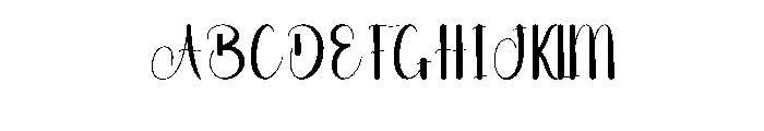 Campping Planner Font UPPERCASE