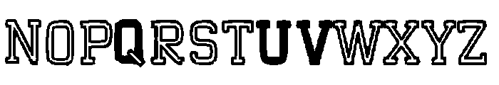 Campson Regular Font UPPERCASE