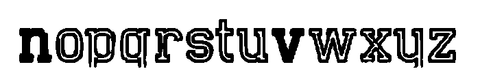 Campson Regular Font LOWERCASE