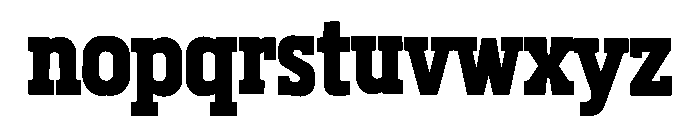 Campus Slab Font LOWERCASE