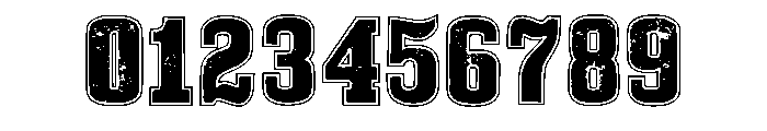 Campus Stamp Regular Font OTHER CHARS