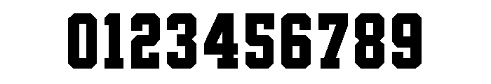 CampusRally Condensed Font OTHER CHARS