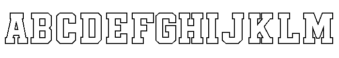 CampusRally Outline FONT