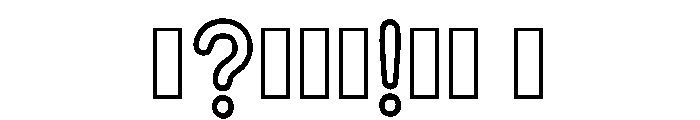 Campy Regular Font OTHER CHARS