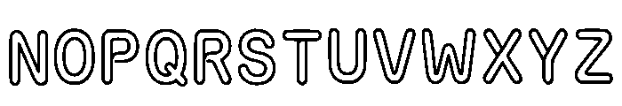 Campy Regular Font LOWERCASE