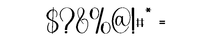 Camsite Font OTHER CHARS