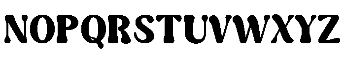 Camstey-Regular Font UPPERCASE
