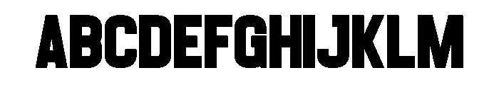 Canada Soccer Regular Font UPPERCASE
