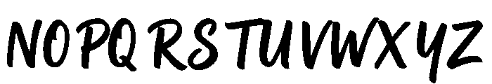 Canal Village Font UPPERCASE