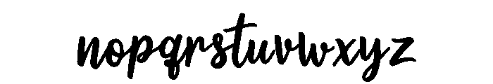 Canal Village Font LOWERCASE