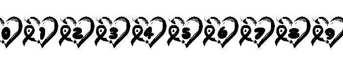 Cancer Awareness Font OTHER CHARS