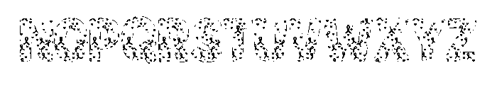 Cancer Design  Font Font LOWERCASE