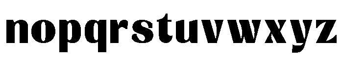 Candeur Regular Font LOWERCASE